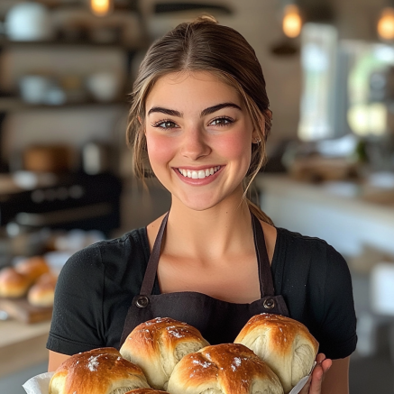 Freshly Baked Bubba's Dinner Rolls